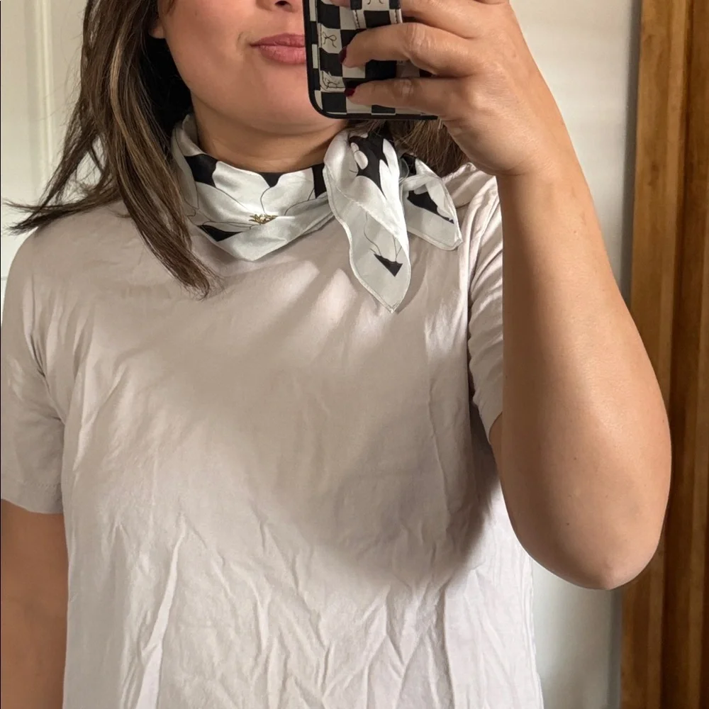 Floral Unbrand 100% Silk Square scarves. OS